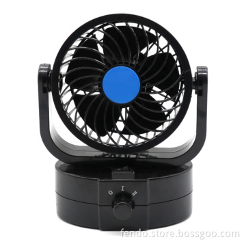 4 Inch Auto Oscillating 12v/24v Car Cooling Fan